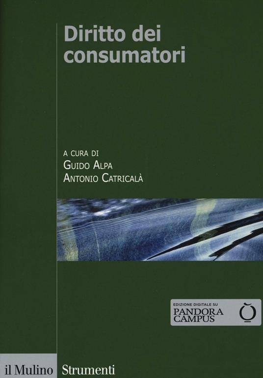 Diritto dei consumatori - copertina