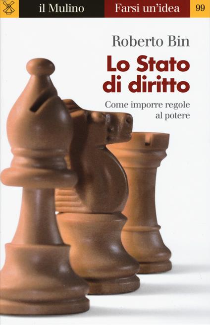 Lo Stato di diritto - Roberto Bin - copertina