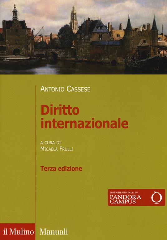 Diritto internazionale - Antonio Cassese - copertina