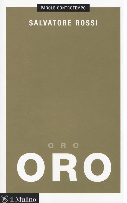 Oro -  Salvatore Rossi - copertina