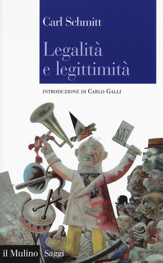 Legalità e legittimità -  Carl Schmitt - copertina