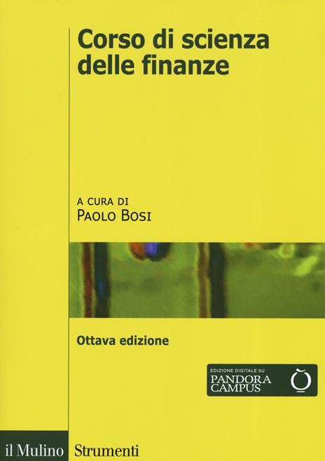 Corso di scienza delle finanze - copertina