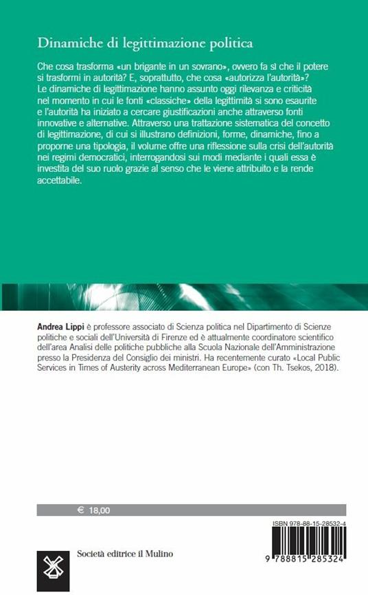 Dinamiche di legittimazione politica - Andrea Lippi - 2