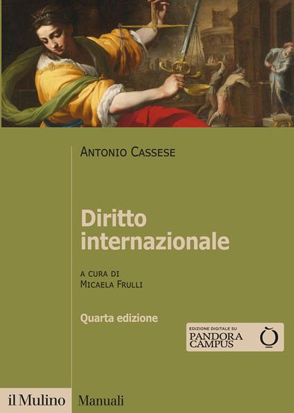 Diritto internazionale - Antonio Cassese - copertina