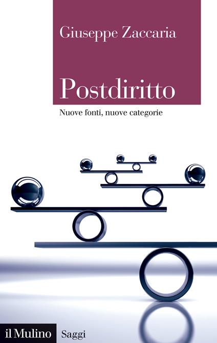 Postdiritto. Nuove fonti, nuove categorie - Giuseppe Zaccaria - copertina