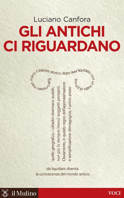 Gli antichi ci riguardano - Luciano Canfora - ebook