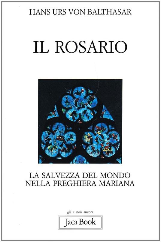 Il rosario - Hans Urs von Balthasar - copertina