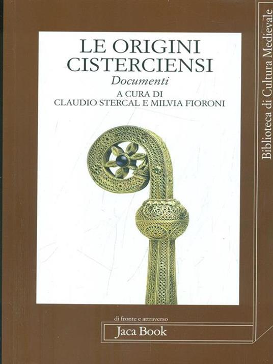 Le origini cisterciensi - copertina