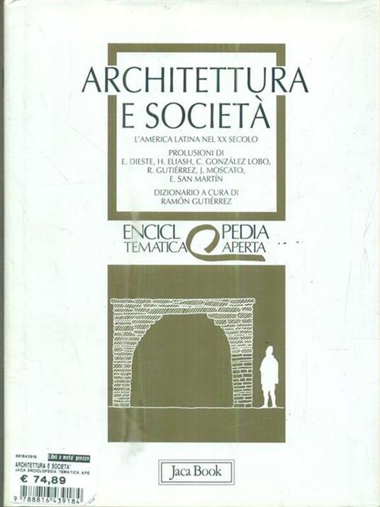 Architettura e società. L'America latina nel XX secolo - 4