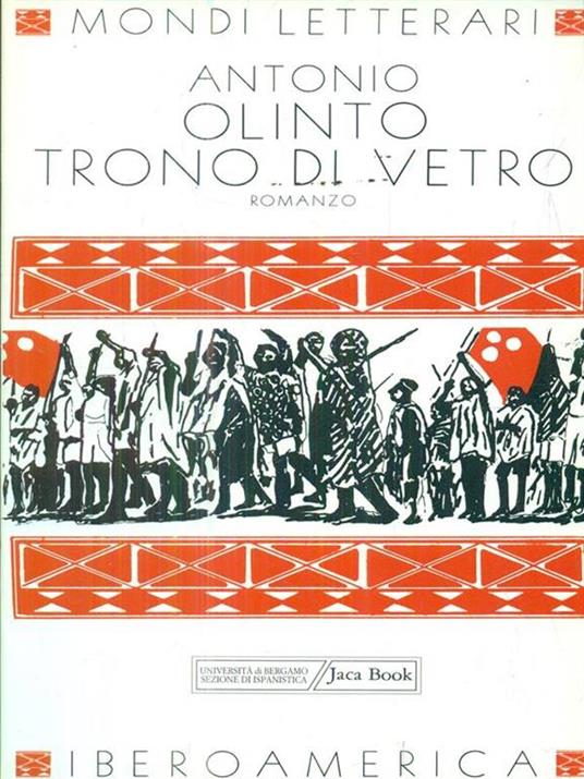 Trono di vetro - Antonio Olinto - copertina