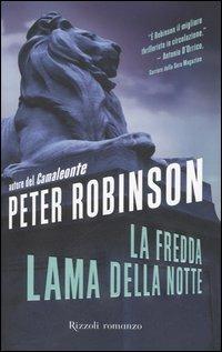 La fredda lama della notte - Peter Robinson - copertina