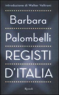 Registi d'Italia - Barbara Palombelli - copertina