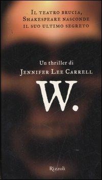 W. - Jennifer L. Carrell - copertina