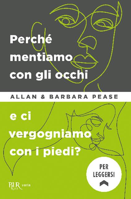 Perché mentiamo con gli occhi e ci vergognamo con i piedi? - Allan Pease,Barbara Pease - copertina