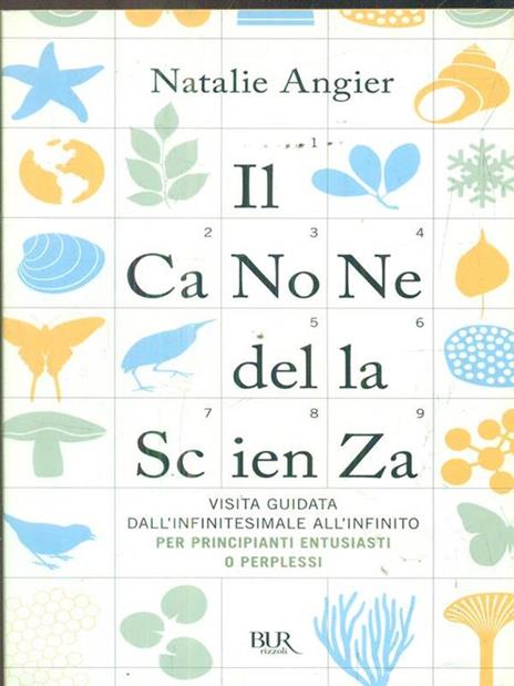 Il canone della scienza. Visita guidata dall'infinitesimale all'infinito per principianti entusiasti o perplessi - Natalie Angier - copertina