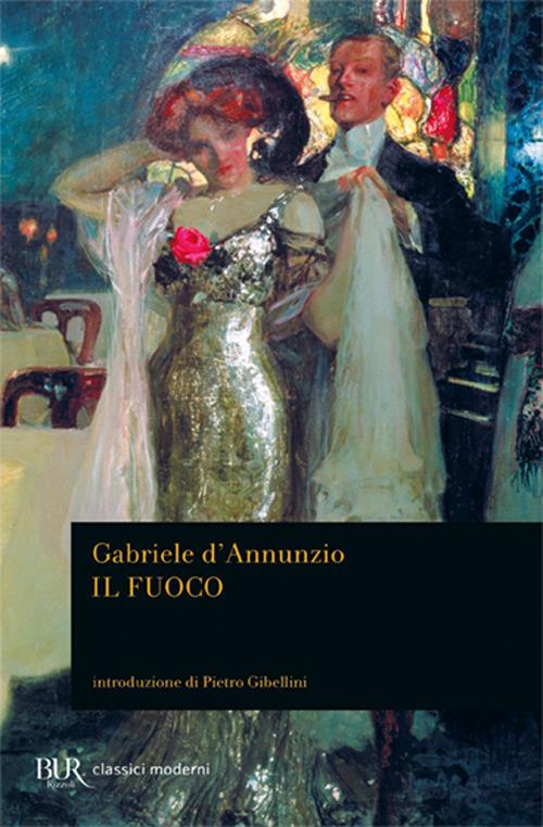 Il fuoco - Gabriele D'Annunzio - copertina