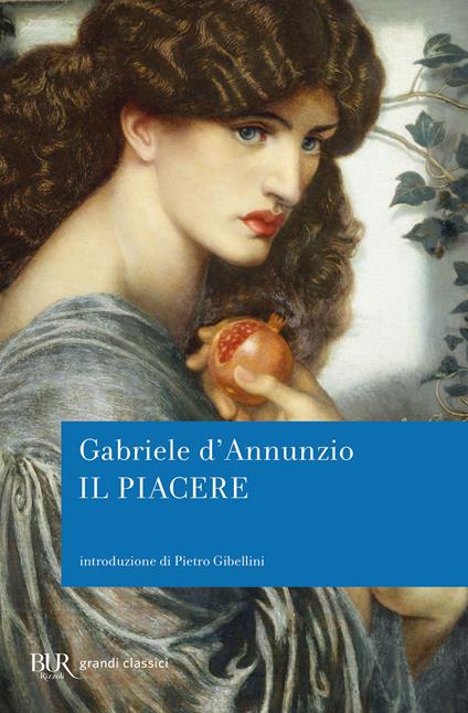 Il piacere - Gabriele D'Annunzio - copertina