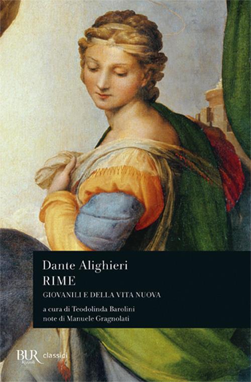 Rime. Giovanili e della «Vita Nova» - Dante Alighieri - copertina