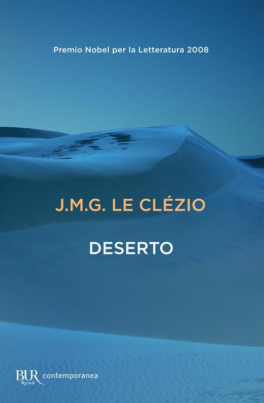 Deserto - Jean-Marie Gustave Le Clézio - copertina