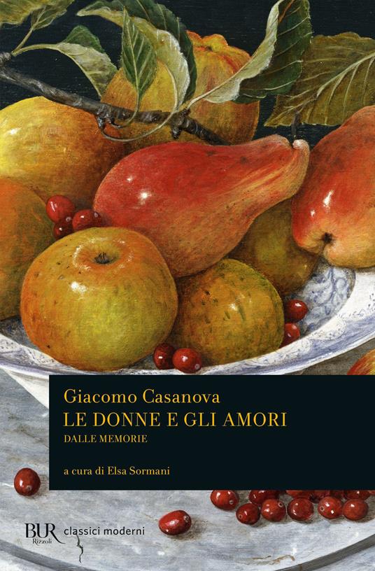 Le donne e gli amori dalle Memorie - Giacomo Casanova - copertina