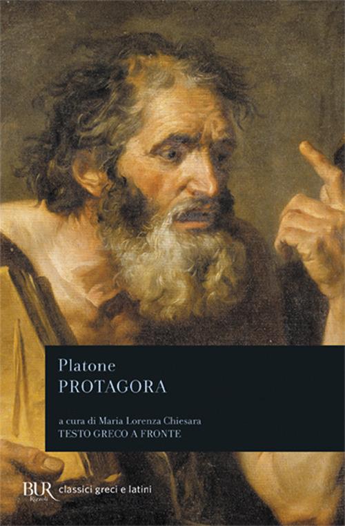 Protagora. Testo greco a fronte - Platone - copertina