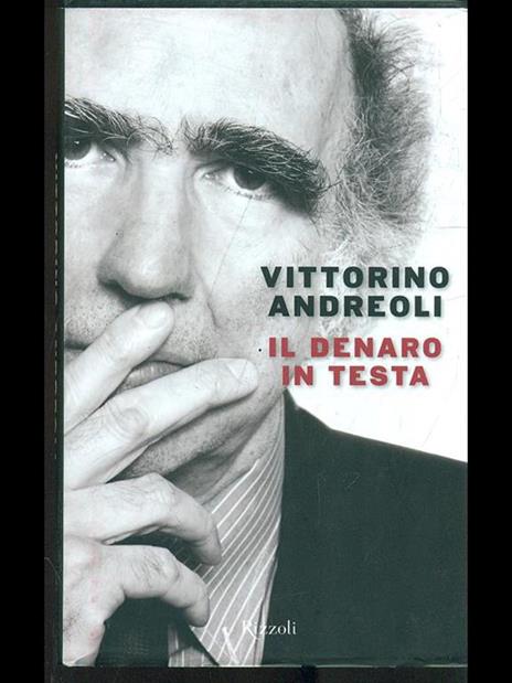 Il denaro in testa - Vittorino Andreoli - copertina