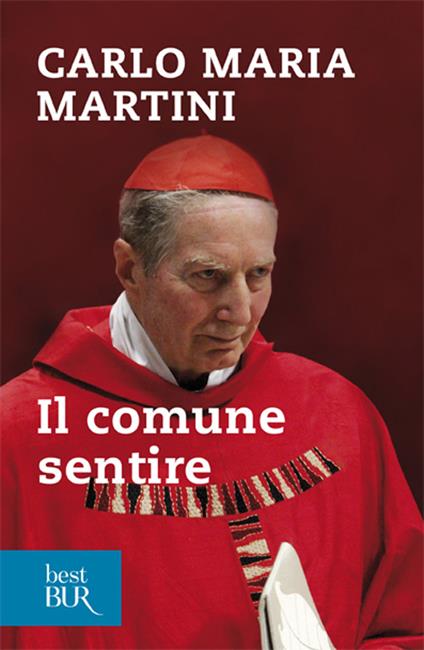 Il comune sentire - Carlo Maria Martini - copertina