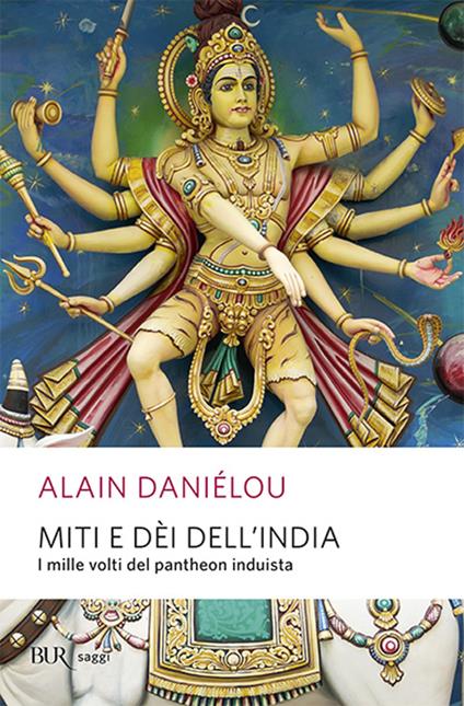 Miti e dèi dell'India - Alain Daniélou - copertina