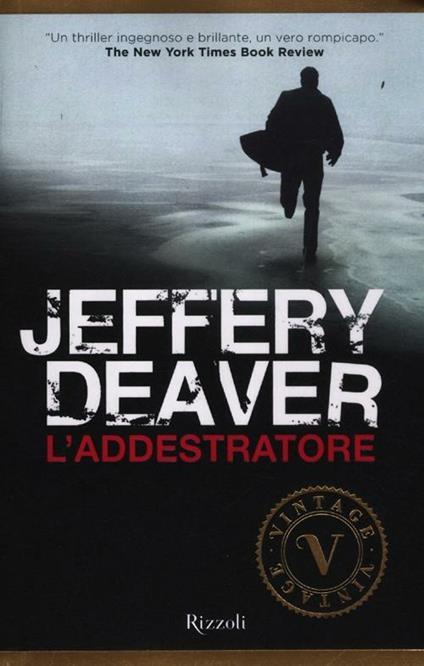 L'addestratore - Jeffery Deaver - copertina