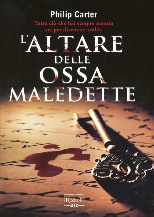 L'altare delle ossa maledette - Philip Carter - copertina