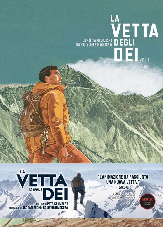 La vetta degli dei. Vol. 1 - Jiro Taniguchi,Baku Yumemakura - copertina