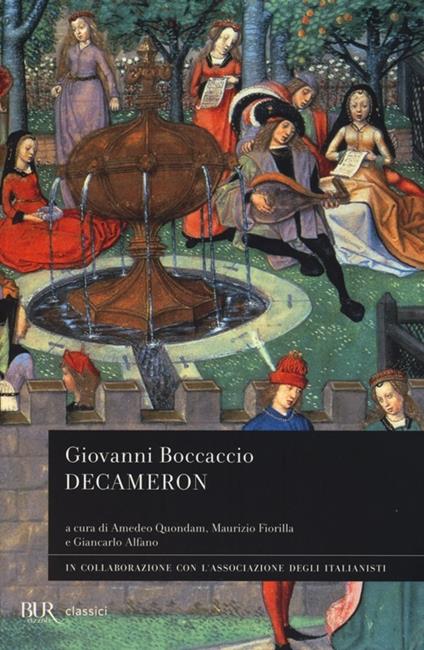 Decameron - Giovanni Boccaccio - copertina