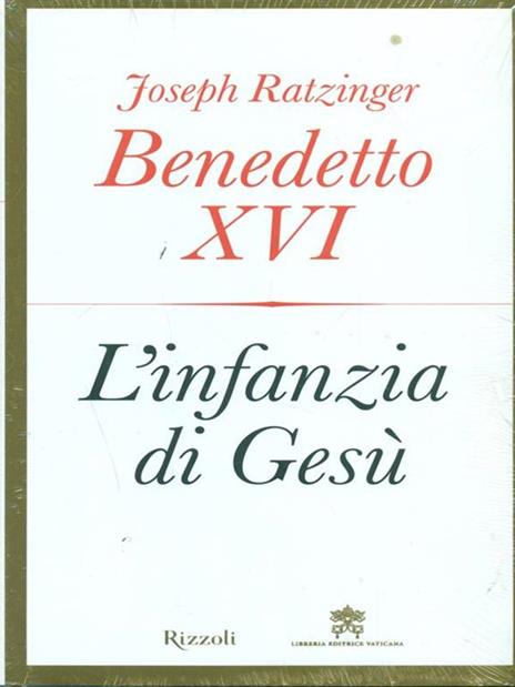 L'infanzia di Gesù - Benedetto XVI (Joseph Ratzinger) - copertina