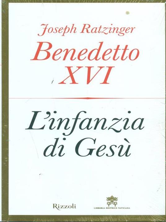 L'infanzia di Gesù - Benedetto XVI (Joseph Ratzinger) - copertina