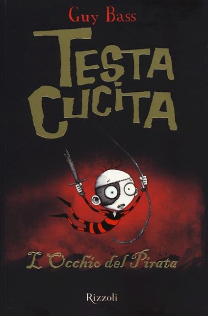 L'occhio del pirata. TestaCucita - Guy Bass - copertina