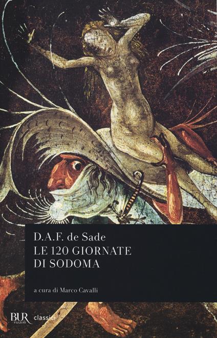 Le 120 giornate di Sodoma - François de Sade - copertina