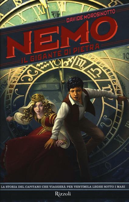 Il gigante di pietra. Nemo - Davide Morosinotto - copertina