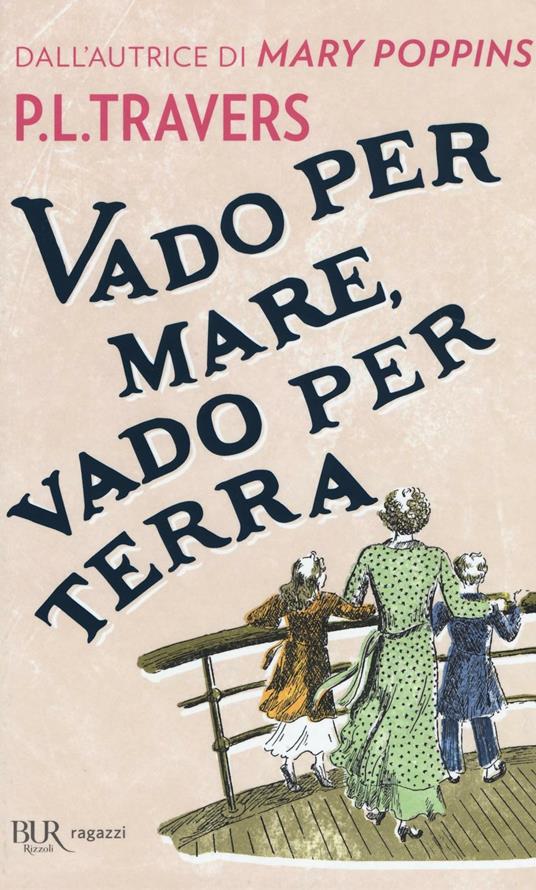 Vado per mare, vado per terra - P. L. Travers - copertina