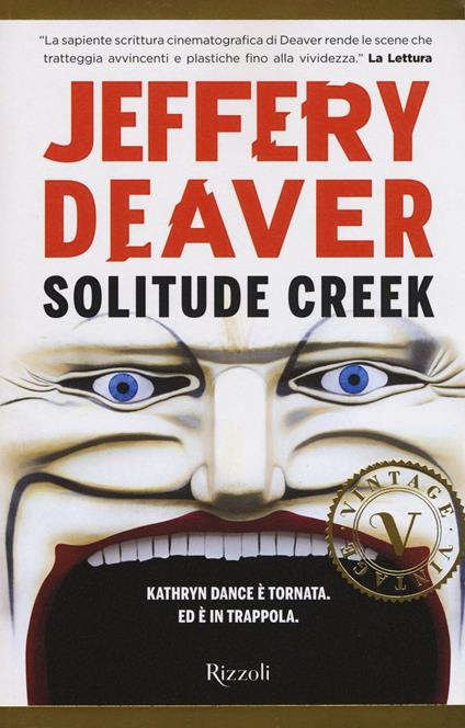 Solitude Creek - Jeffery Deaver - copertina