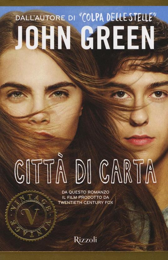 Città di carta - John Green - copertina