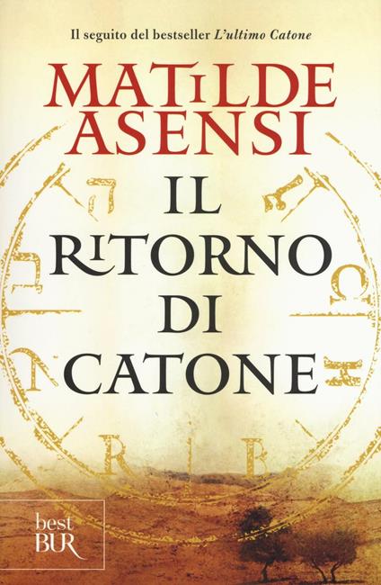 Il ritorno di Catone - Matilde Asensi - copertina