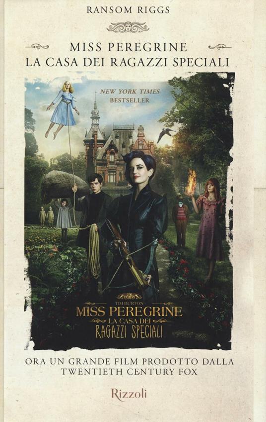 La casa dei ragazzi speciali. Miss Peregrine - Ransom Riggs - copertina