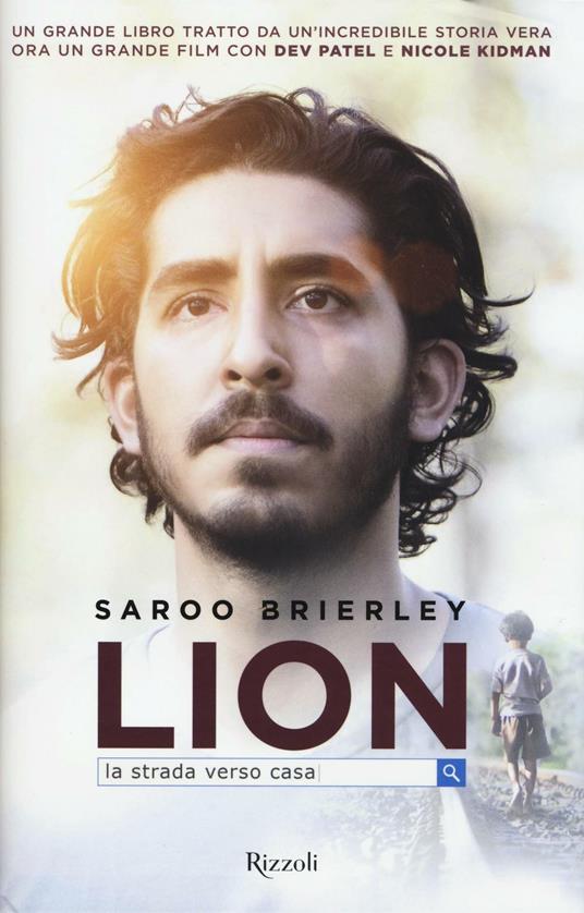 Lion. La strada verso casa - Saroo Brierley - copertina