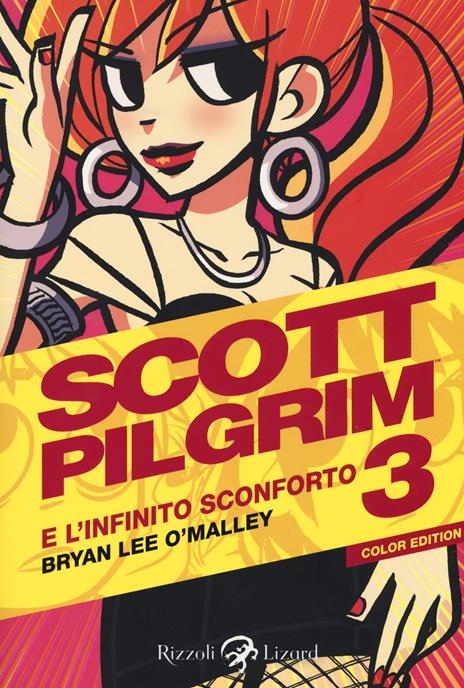 Scott Pilgrim e l'infinito sconforto. Vol. 3 - Brian Lee O'Malley - copertina