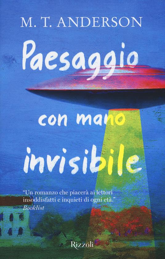 Paesaggio con mano invisibile - M. T. Anderson - copertina