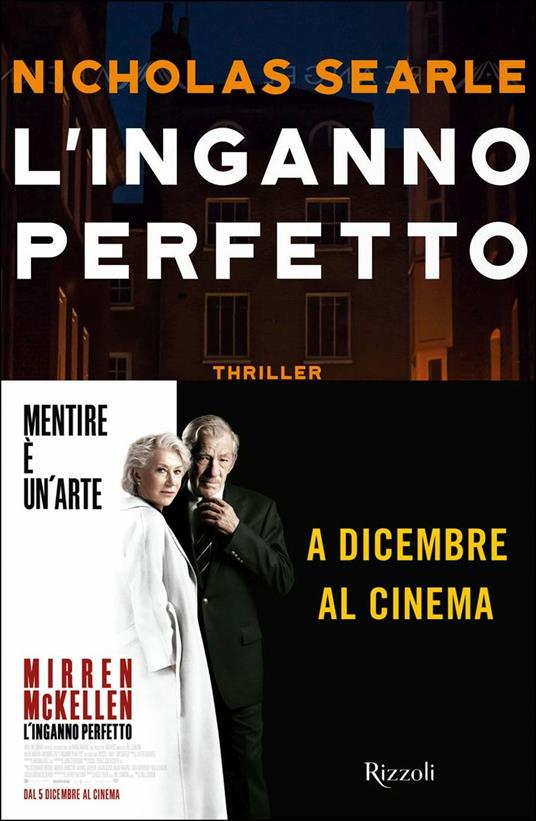 L'inganno perfetto - Nicholas Searle - copertina