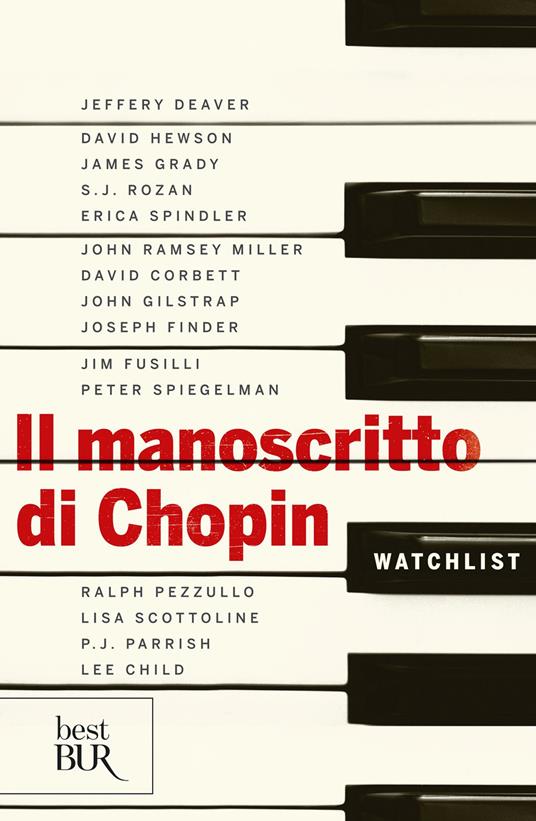 Il manoscritto di Chopin - Jeffery Deaver - copertina