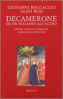 Il Decamerone - Giovanni Boccaccio,Aldo Busi - copertina