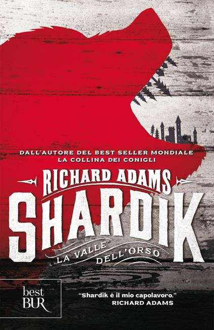 Shardik. La valle dell'orso - Richard Adams - copertina