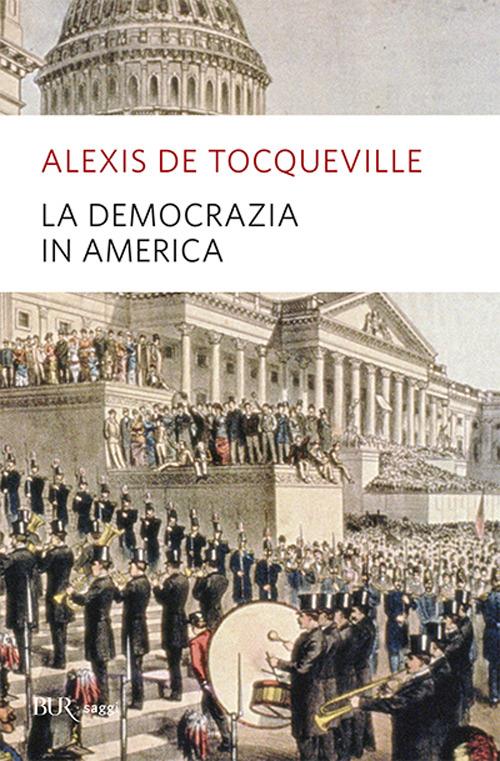 La democrazia in America - Alexis de Tocqueville - copertina